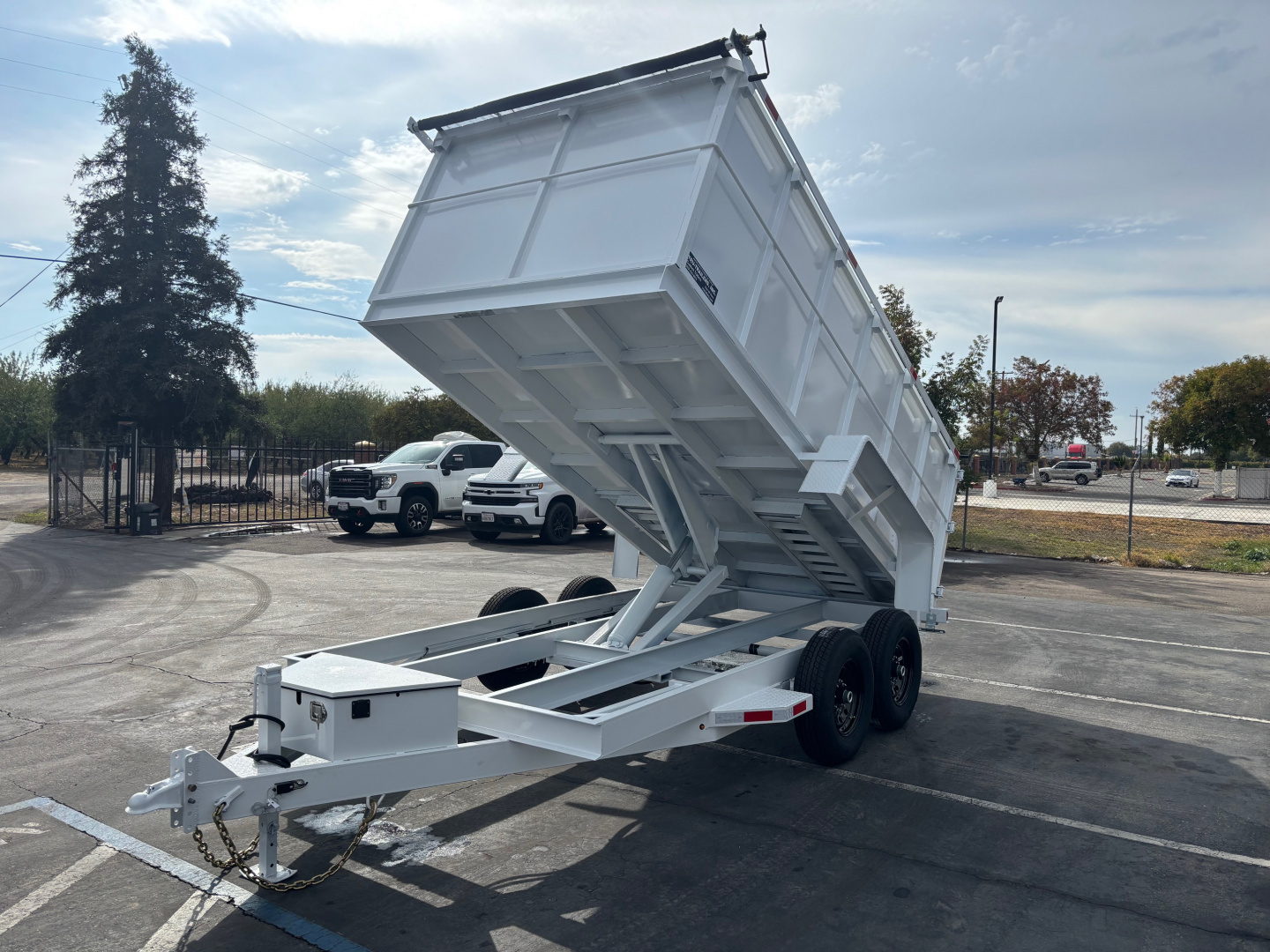 New 2026 TRU 7'x14'x4' Dump Trailer 14k