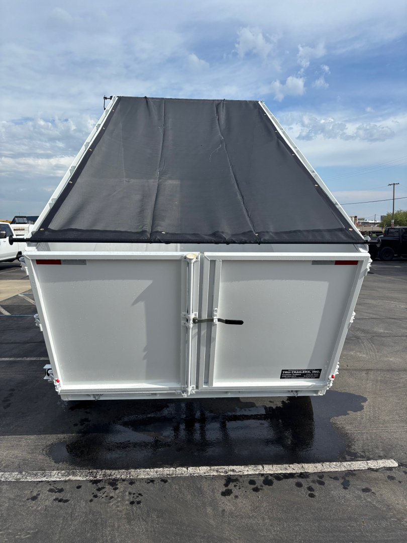 New 2026 TRU 7'x14'x4' Dump Trailer 14k
