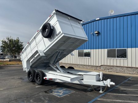 New 2025 TRU 7'x14'x4' Dump Trailer 14k