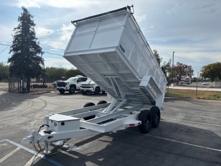 New 2026 TRU 7'x14'x4' Dump Trailer 14k