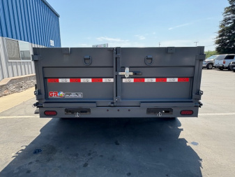 New 2025 GR Bumper Pull 7'x14'x2' Trailer Dump 14k
