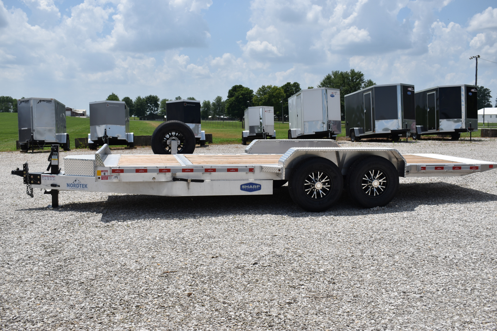 New 2025 Nordtek 16+4 14K GRAVITY TILT Equipment Trailer