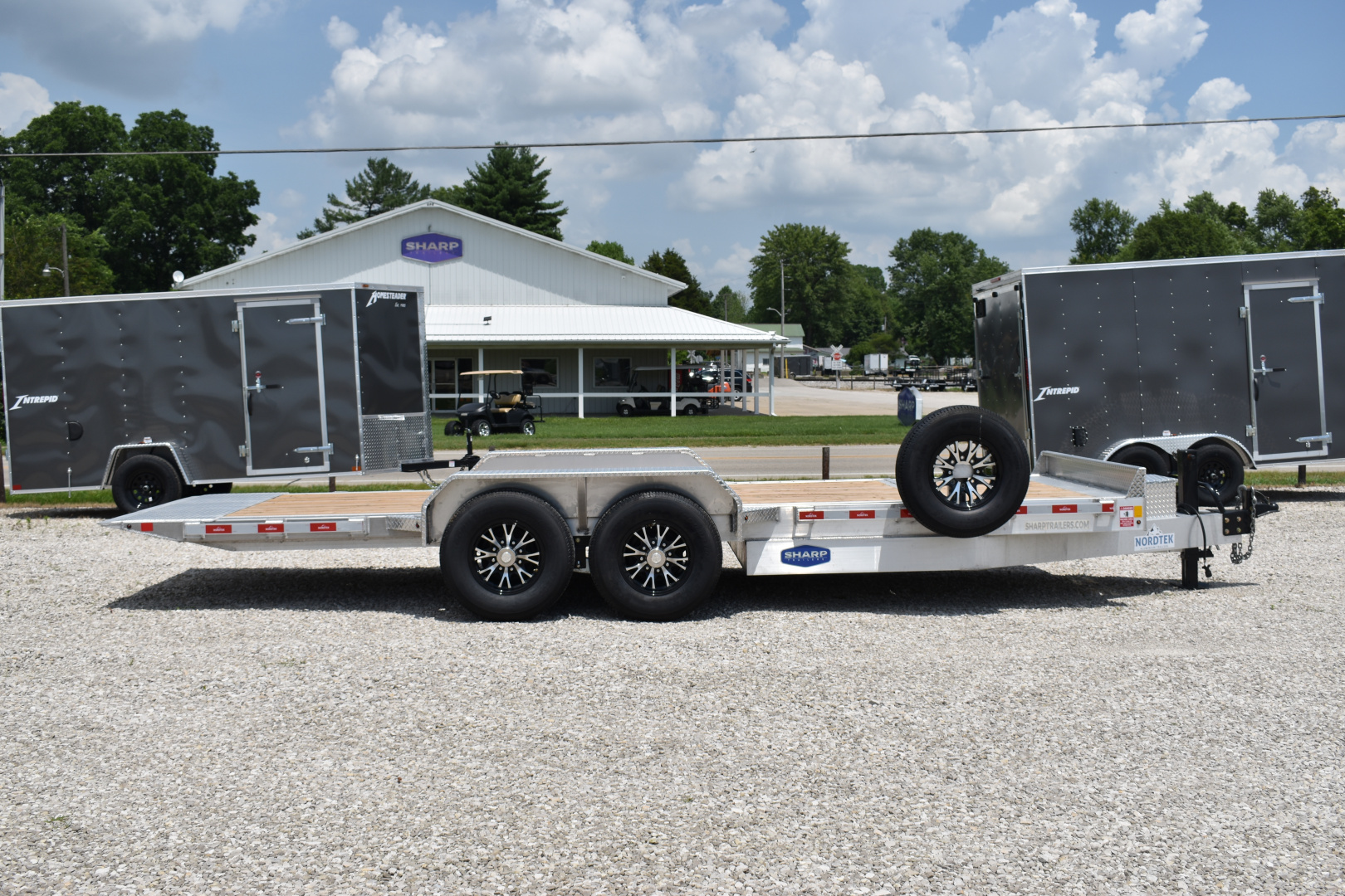 New 2025 Nordtek 16+4 14K GRAVITY TILT Equipment Trailer