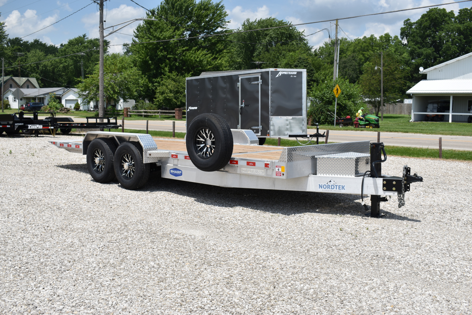 New 2025 Nordtek 16+4 14K GRAVITY TILT Equipment Trailer