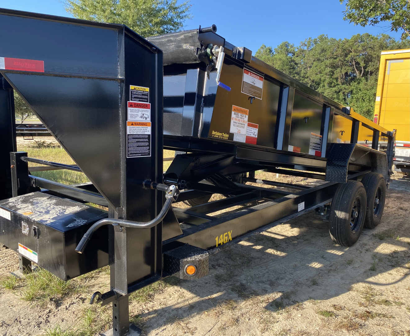 New 2026 Big Tex Trailers 6.10x16 14GX Dump Trailer