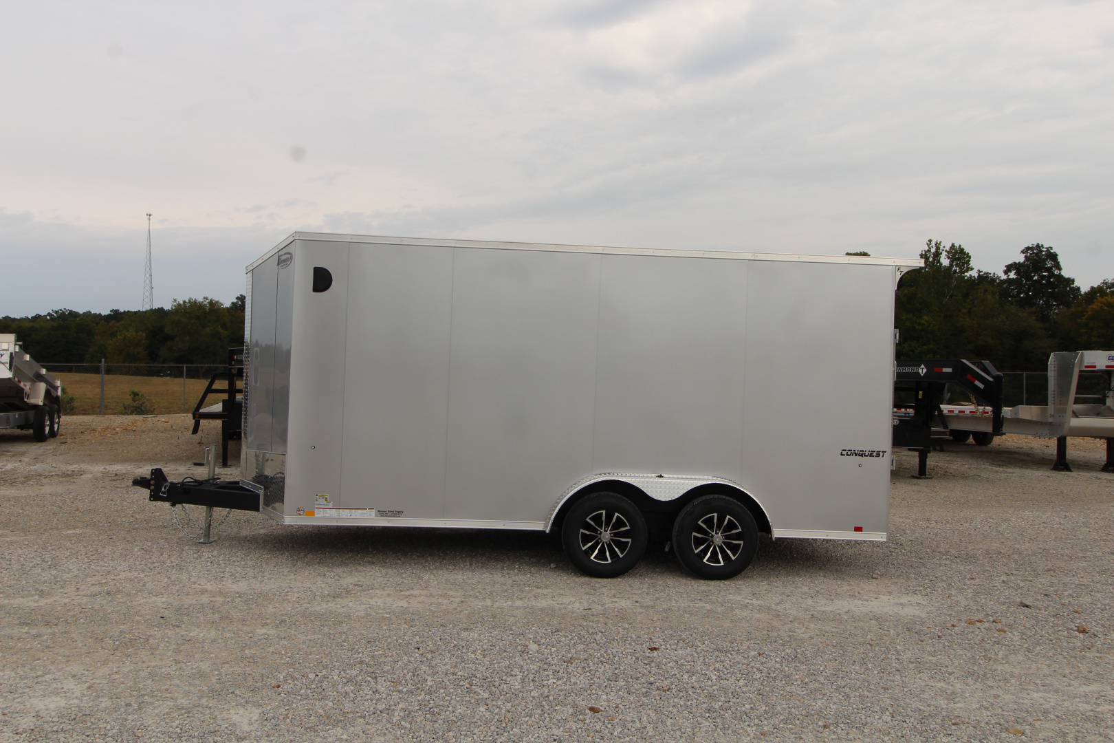 New 2026 Formula Trailers Conquest 7.5x16 Cargo / Enclosed Trailer