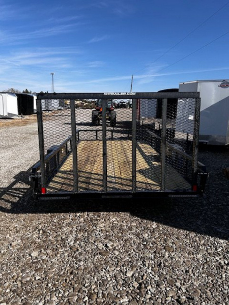 New 2026 H&H Trailers 82"X14' Rail Side Utility 2990k gvwr Utility Trailer