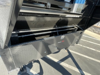 New 2023 ED Gooseneck 7'x14'x4' Roll off Dump Trailer 14k