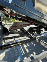 New 2023 ED Gooseneck 7'x14'x4' Roll off Dump Trailer 14k
