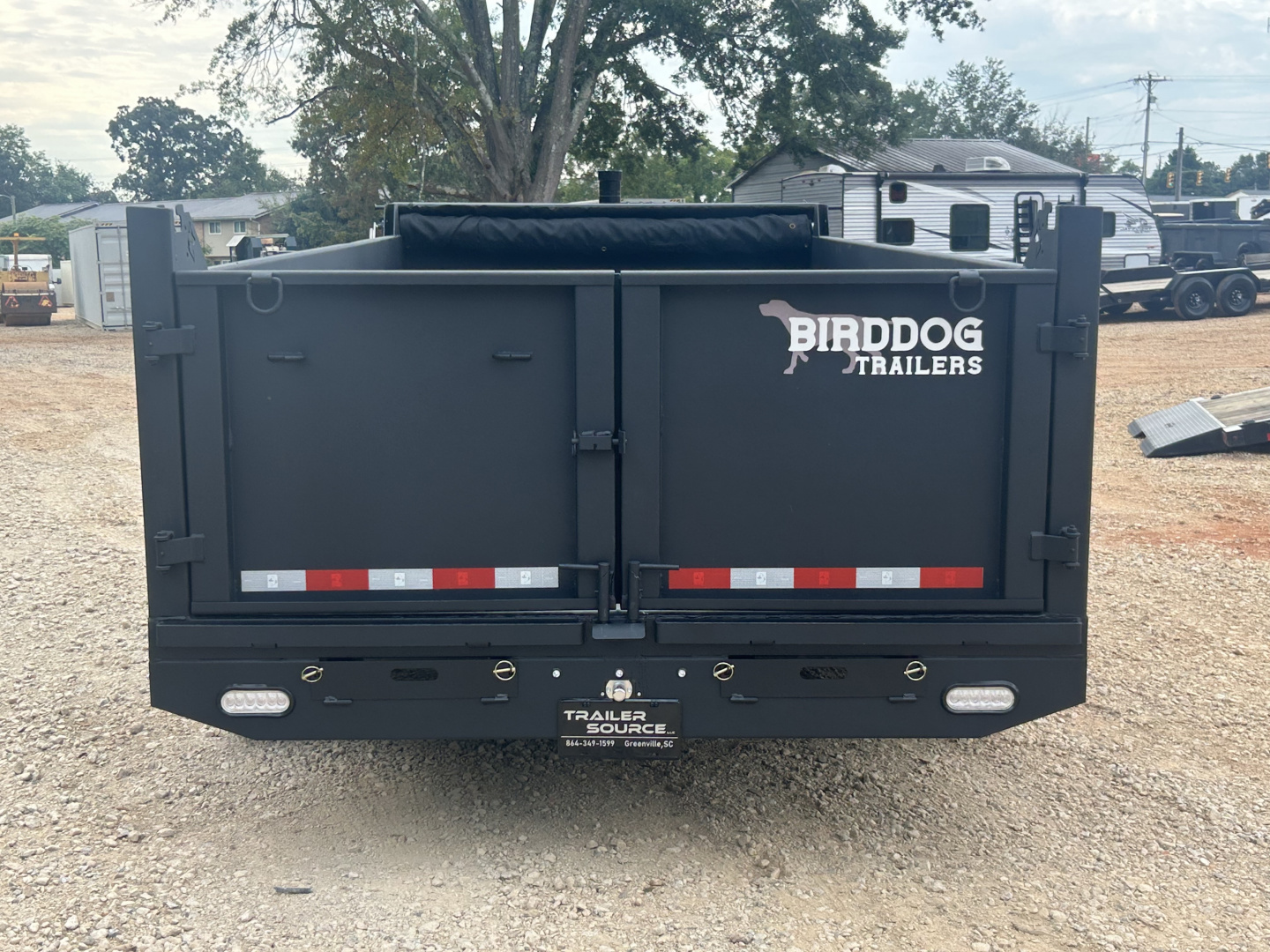 New 2025 Watchdog Trailers 7x16 TA Birddog 14K Dump Trailer
