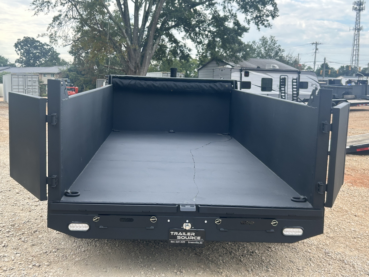 New 2025 Watchdog Trailers 7x16 TA Birddog 14K Dump Trailer