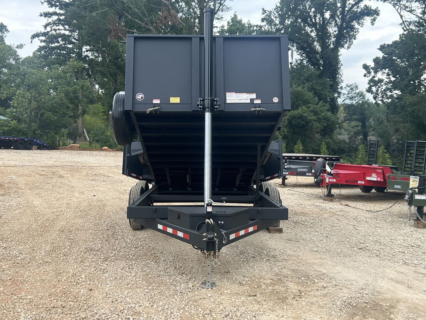 New 2025 Watchdog Trailers 7x16 TA Birddog 14K Dump Trailer