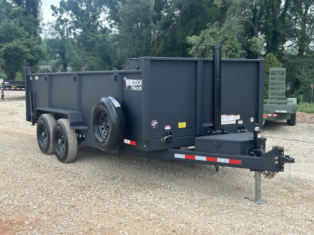 New 2025 Watchdog Trailers 7x16 TA Birddog 14K Dump Trailer