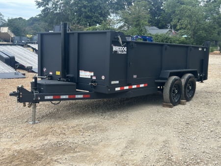 New 2025 Watchdog Trailers 7x16 TA Birddog 14K Dump Trailer