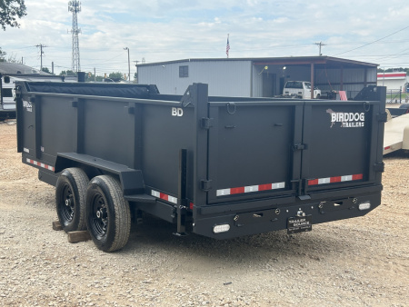 New 2025 Watchdog Trailers 7x16 TA Birddog 14K Dump Trailer