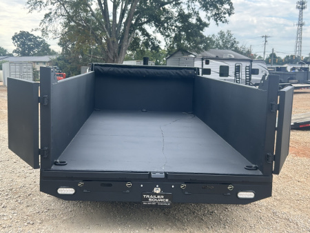 New 2025 Watchdog Trailers 7x16 TA Birddog 14K Dump Trailer
