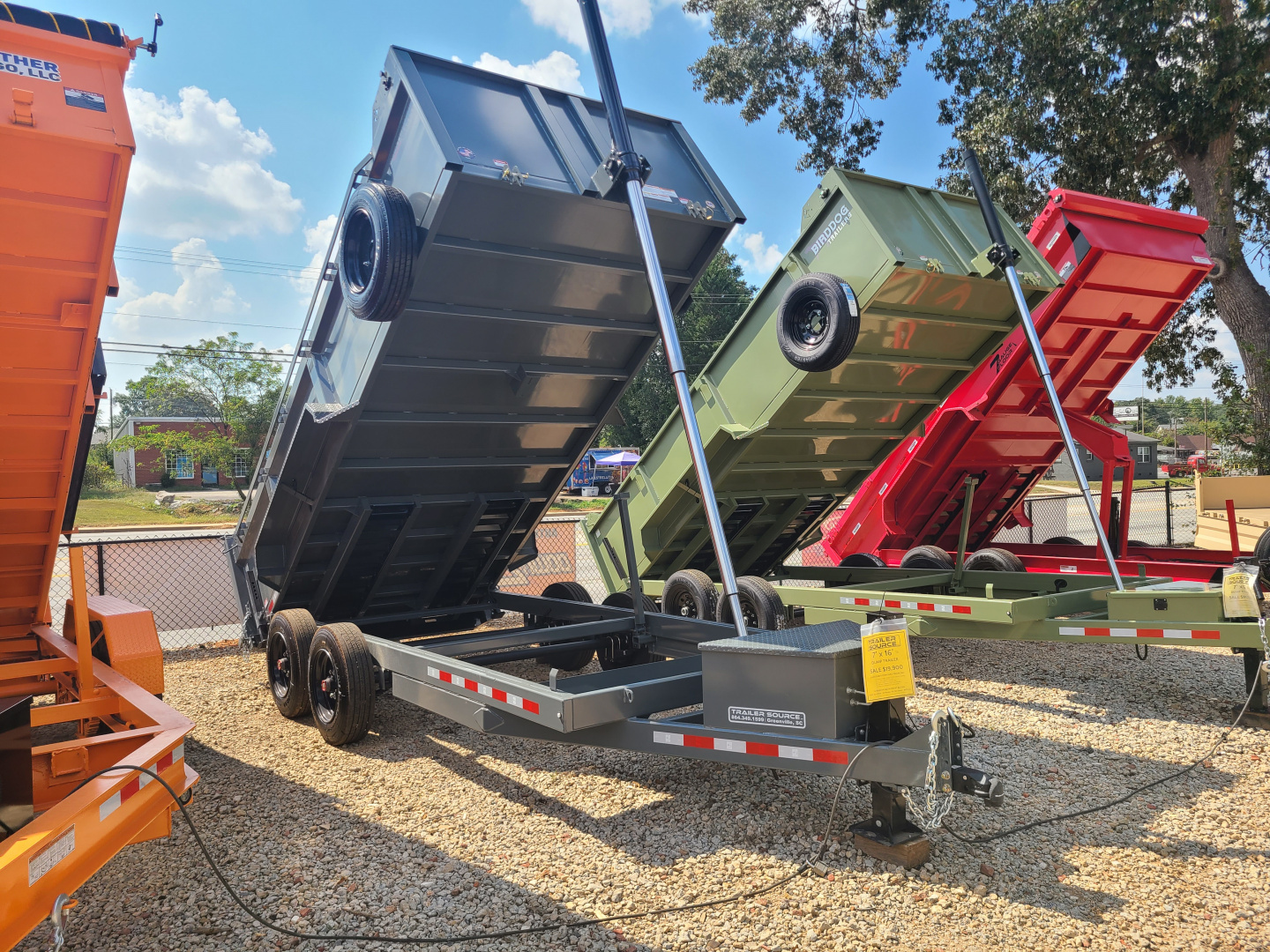 New 2026 Watchdog Trailers 7x16 Watchdog HOSS 16K Dump Trailer