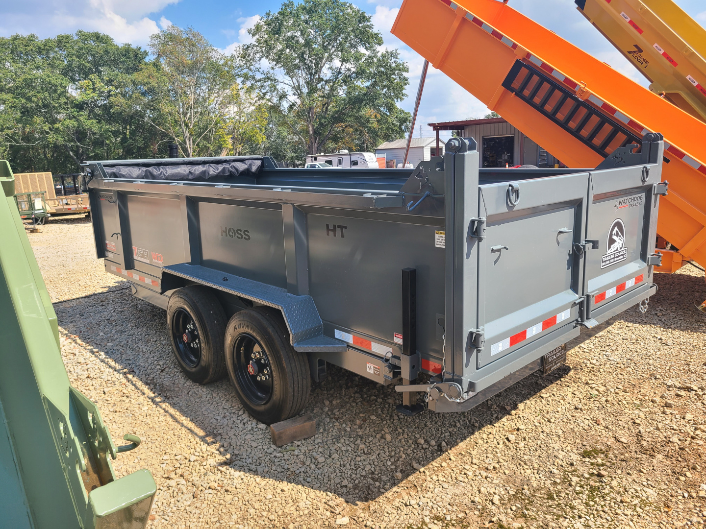 New 2026 Watchdog Trailers 7x16 Watchdog HOSS 16K Dump Trailer