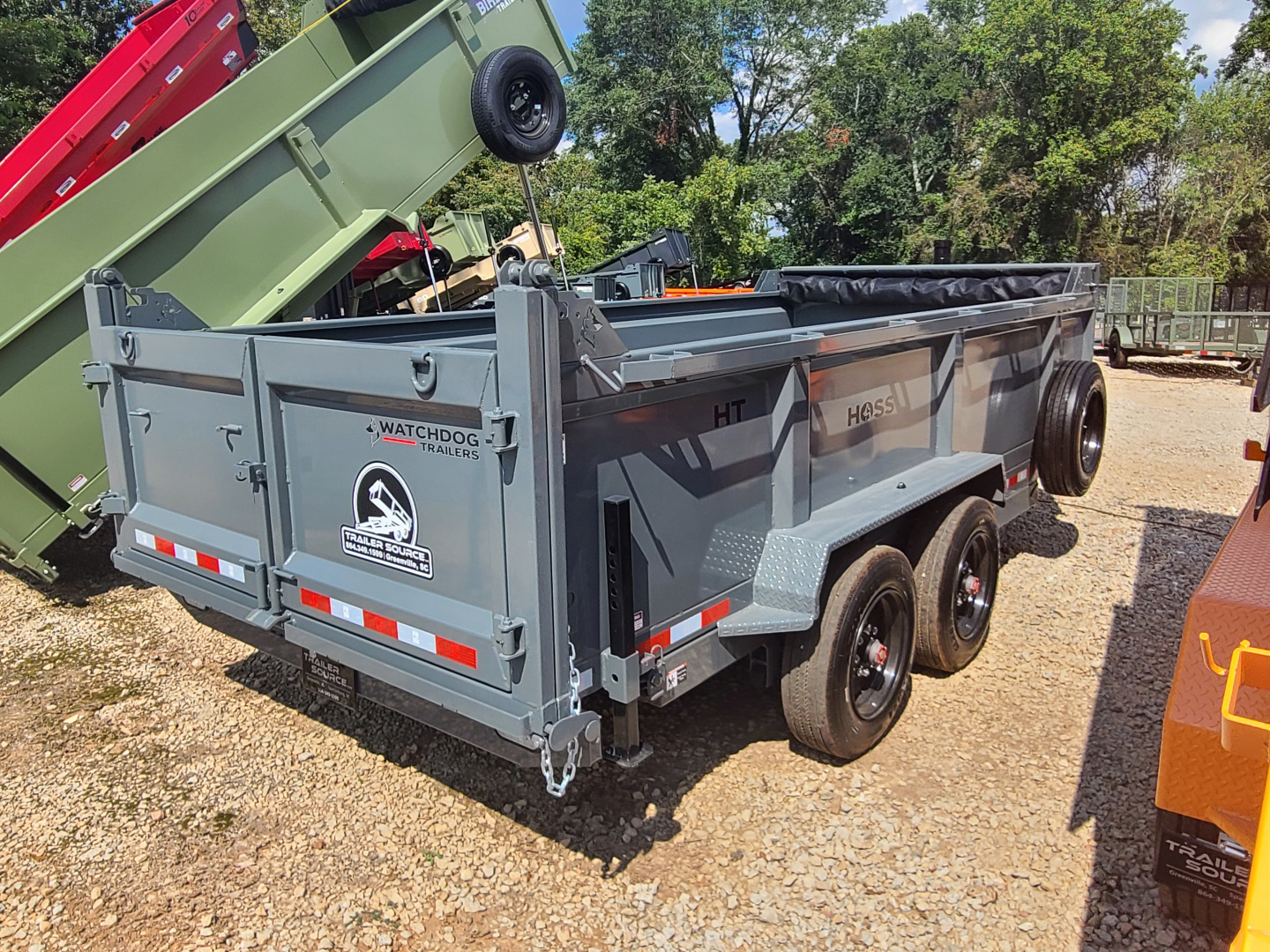 New 2026 Watchdog Trailers 7x16 Watchdog HOSS 16K Dump Trailer