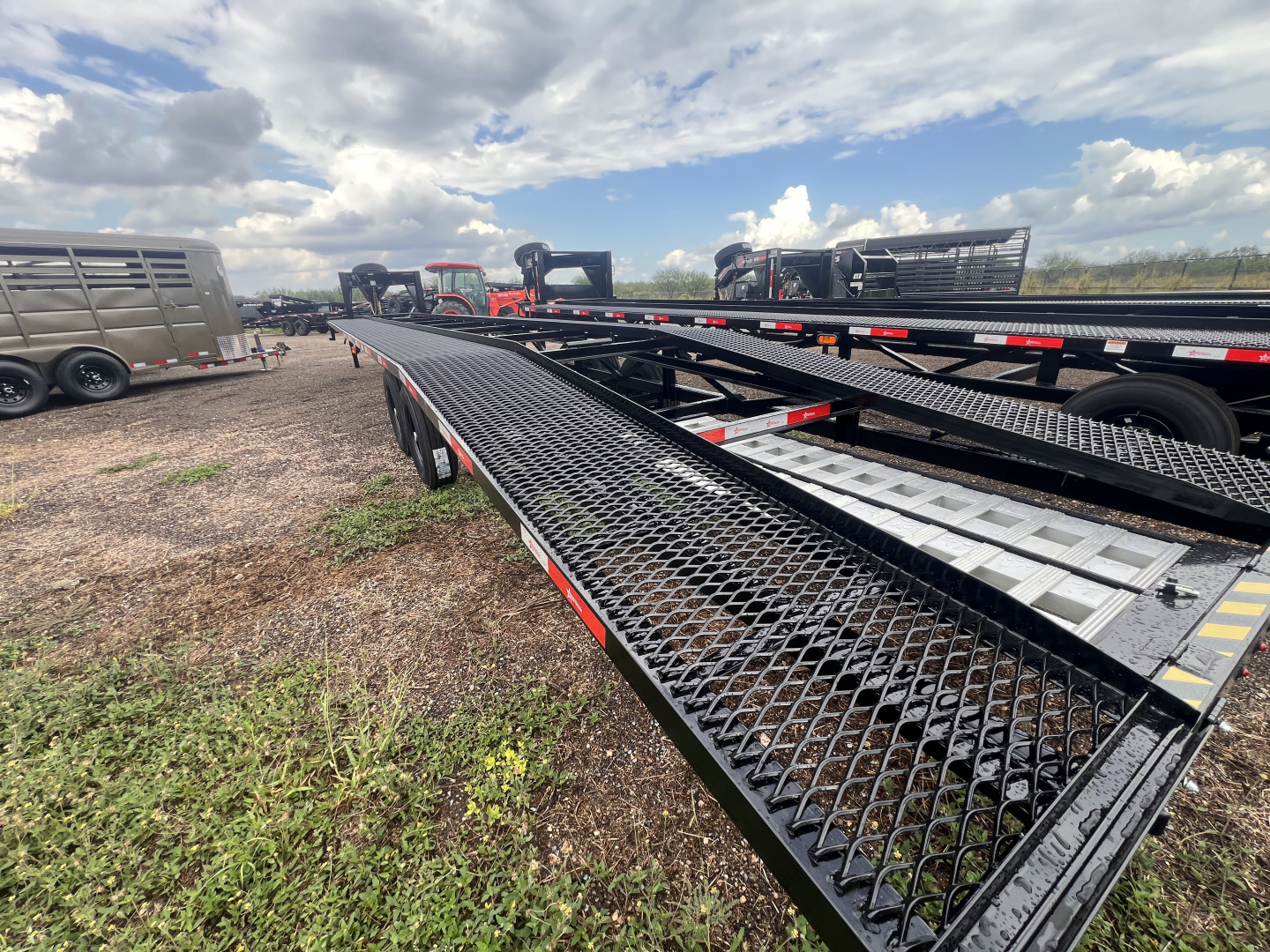 New 2026 5 Star Trailers 40ft Gooseneck 2 Car Hauler