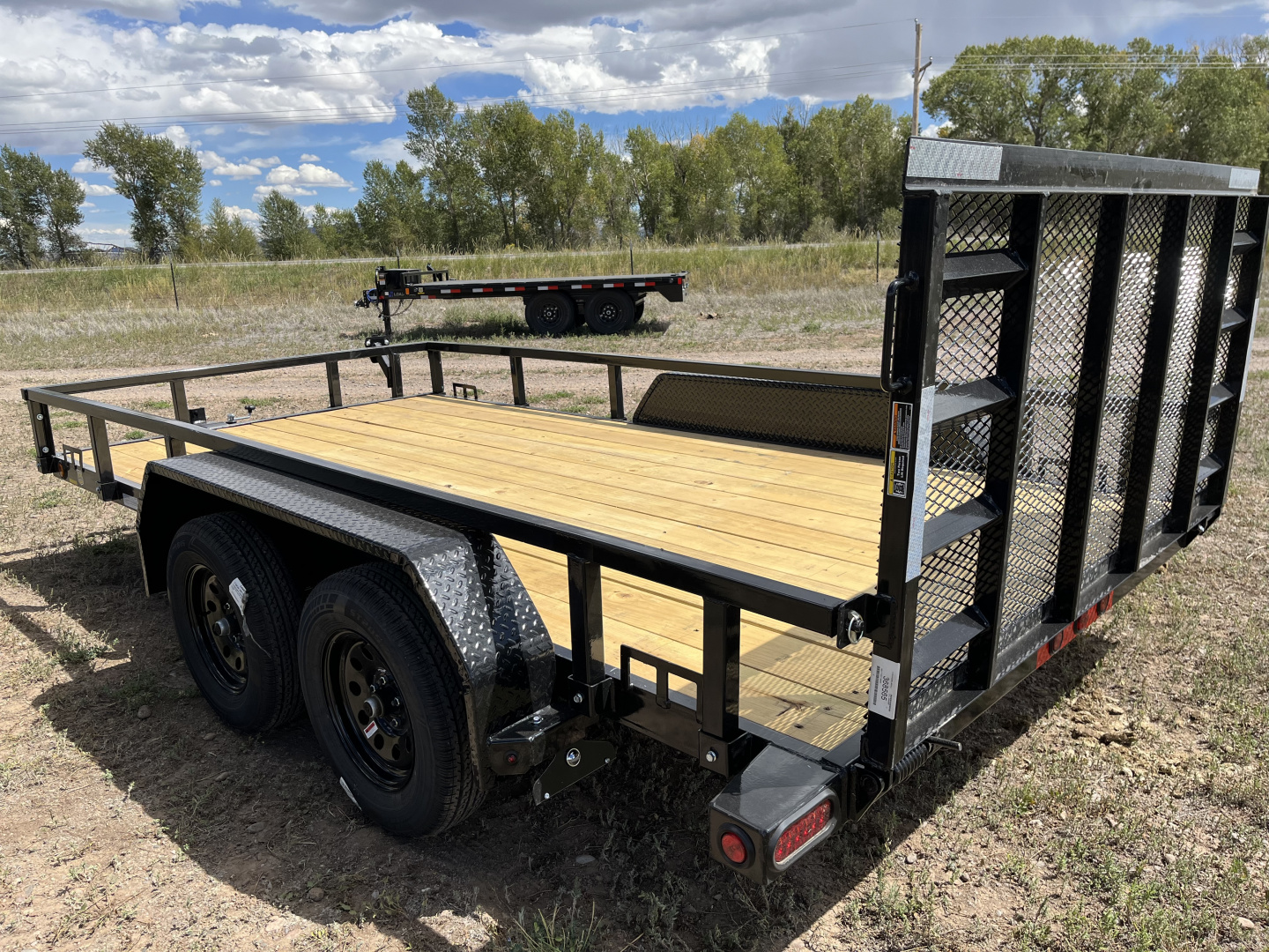 New 2026 Load Trail 83" x 14' Tandem Axle Utility (4" Channel Frame)