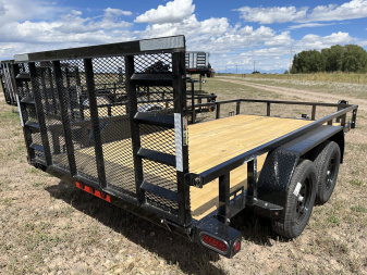 New 2026 Load Trail 83" x 14' Tandem Axle Utility (4" Channel Frame)