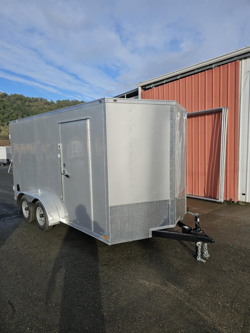 New ENCLOSED CARGO BOX 2026 Continental Cargo VHW714TA2 7x14 Trailer