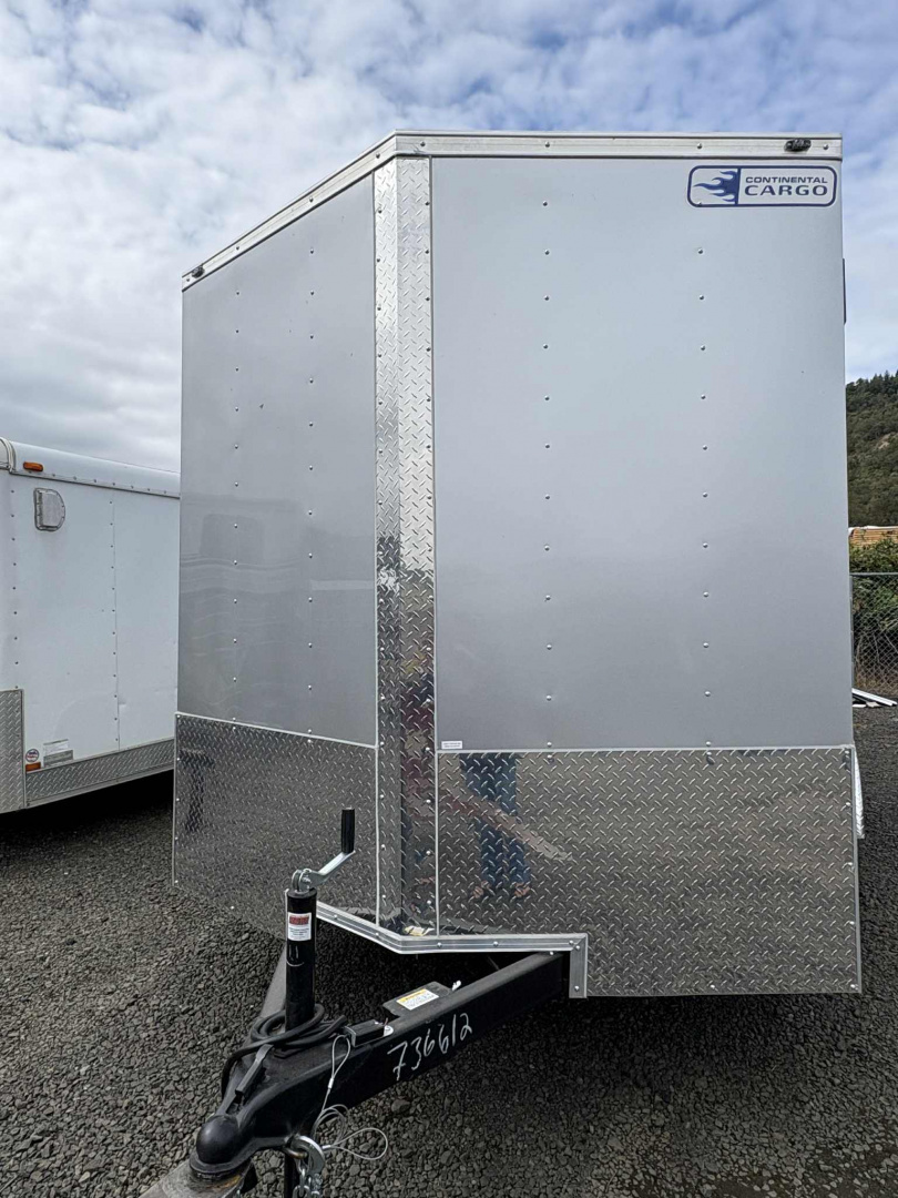 New ENCLOSED CARGO BOX 2026 Continental Cargo VHW714TA2 7x14 Trailer