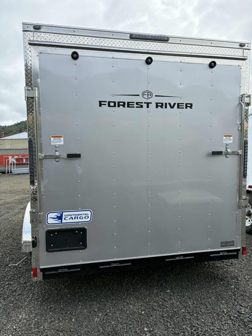 New ENCLOSED CARGO BOX 2026 Continental Cargo VHW714TA2 7x14 Trailer