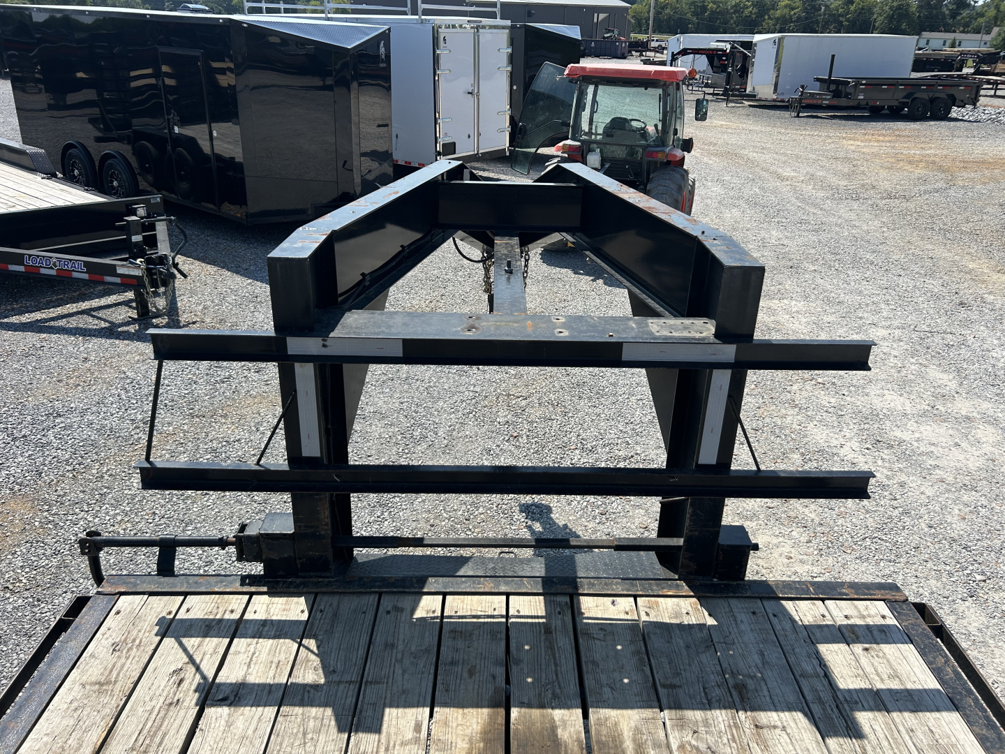 Used 2022 Delta 102"X30' 23.4K Gooseneck Flatbed Trailer