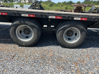 Used 2022 Delta 102"X30' 23.4K Gooseneck Flatbed Trailer