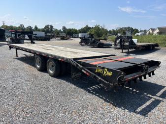 Used 2022 Delta 102"X30' 23.4K Gooseneck Flatbed Trailer