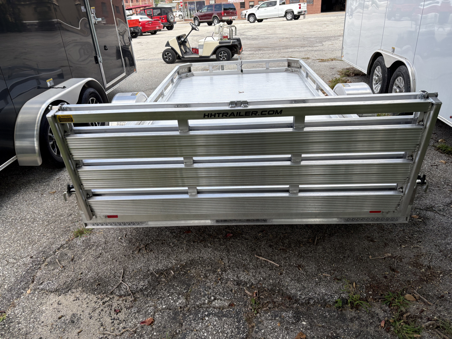 New 2026 H&H Trailers H7814LSA-030 Utility Trailer