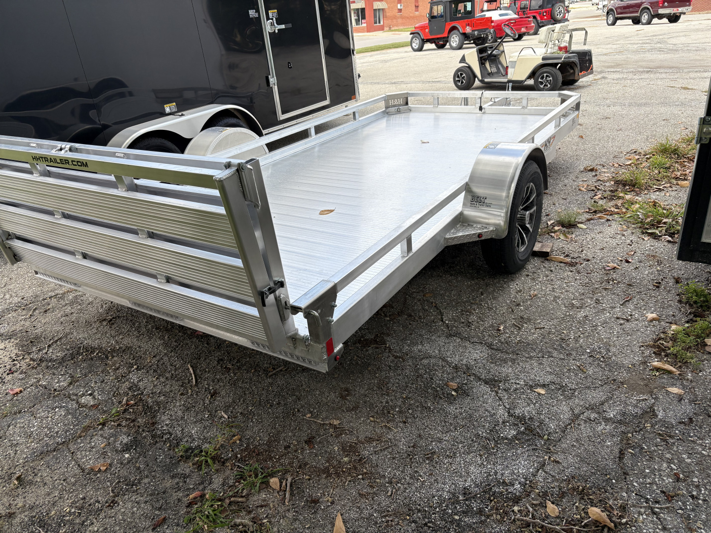 New 2026 H&H Trailers H7814LSA-030 Utility Trailer