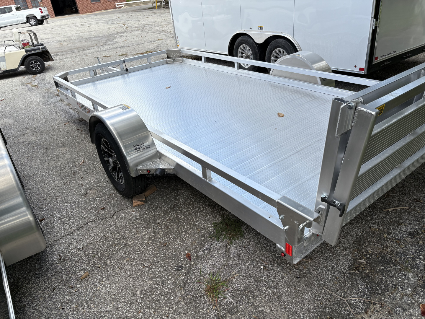 New 2026 H&H Trailers H7814LSA-030 Utility Trailer