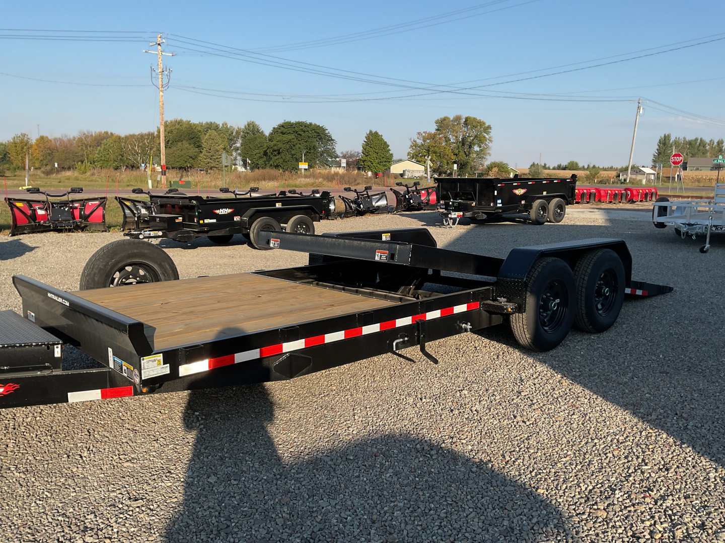 New 2026 H&H Trailers H16+6GTL-140 Tilt Trailer