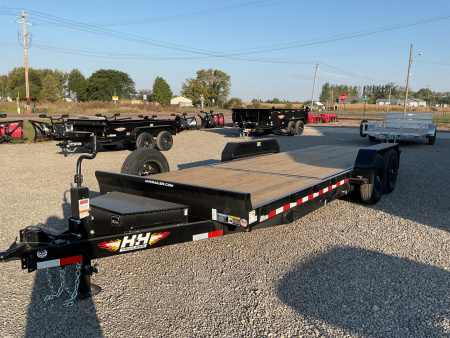 New 2026 H&H Trailers H16+6GTL-140 Tilt Trailer