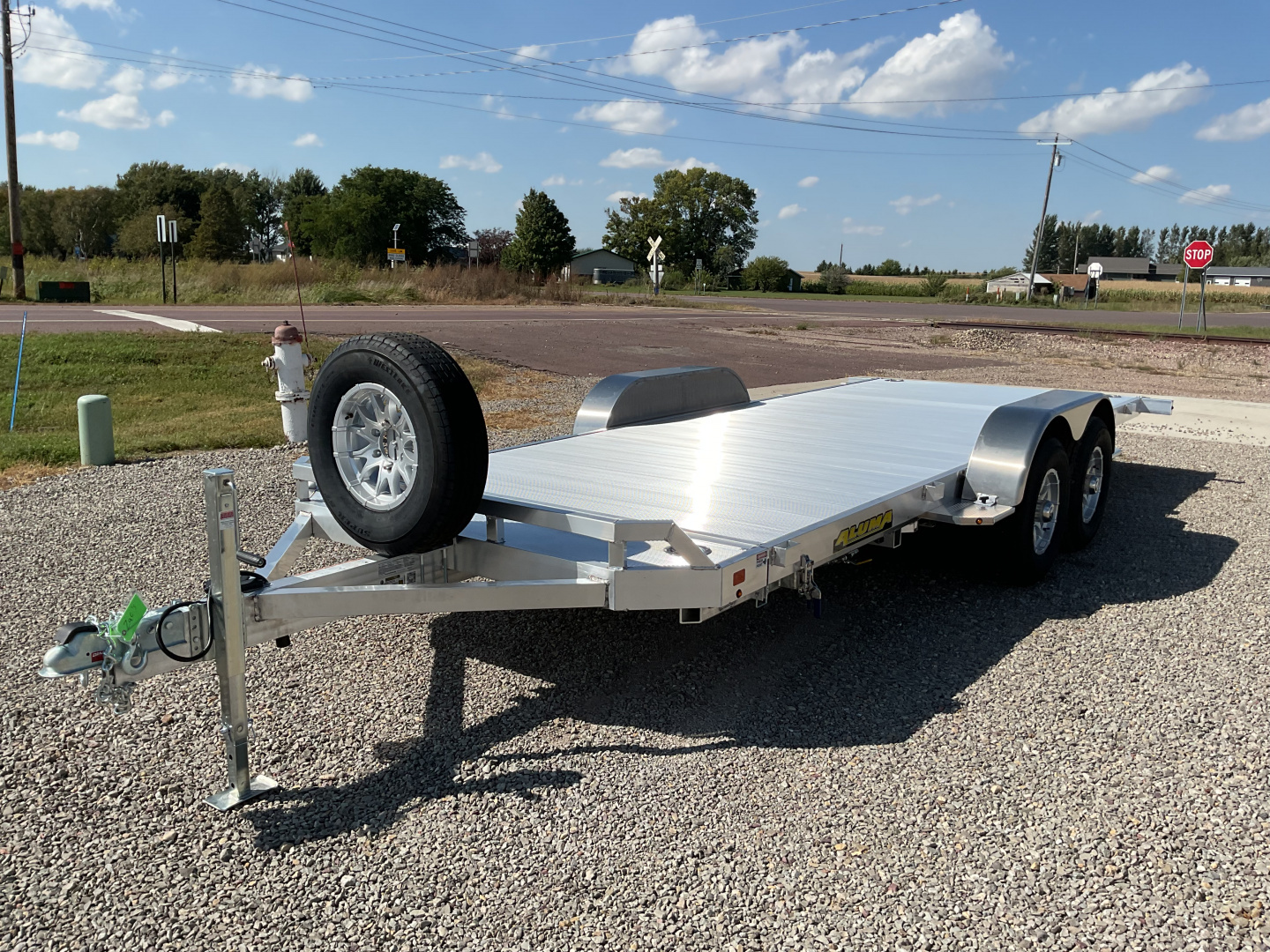 New 2026 Aluma 8218H-TILT Car Hauler