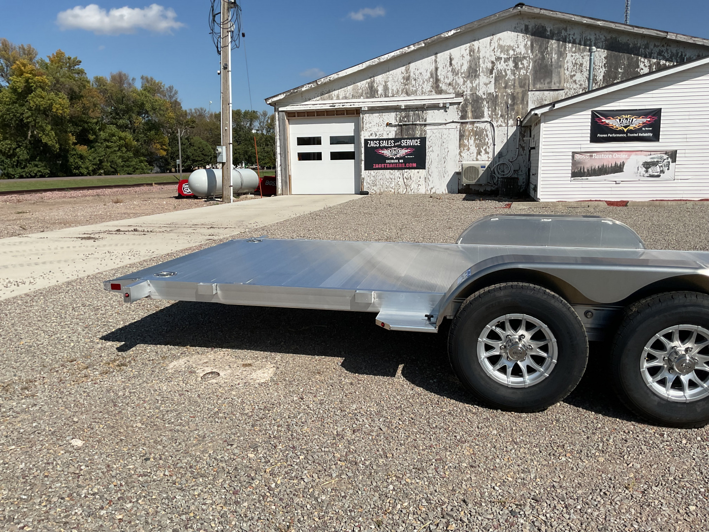 New 2026 Aluma 8218H-TILT Car Hauler
