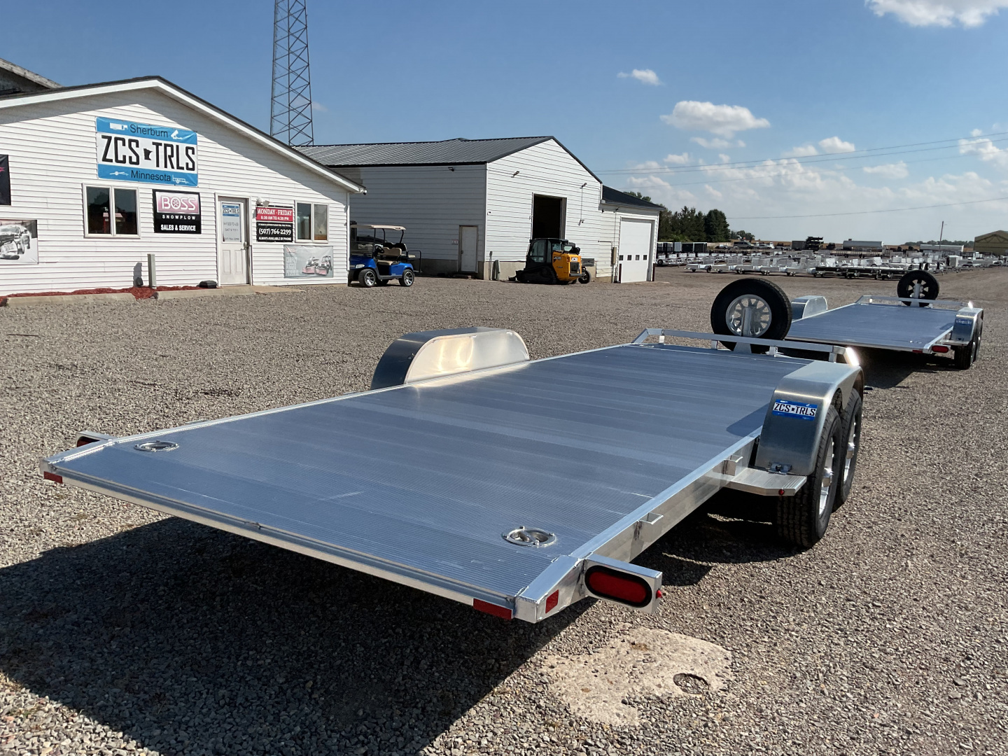 New 2026 Aluma 8218H-TILT Car Hauler