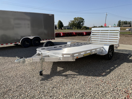 New 2026 Aluma 7814-STG Utility Trailer