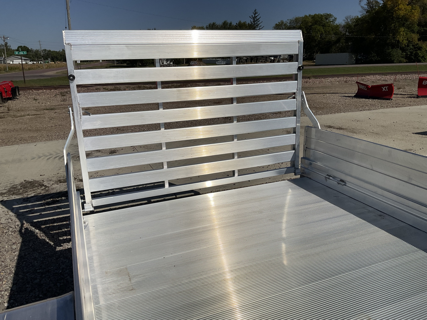 New 2026 Aluma 6812H-ESA-STG Utility Trailer