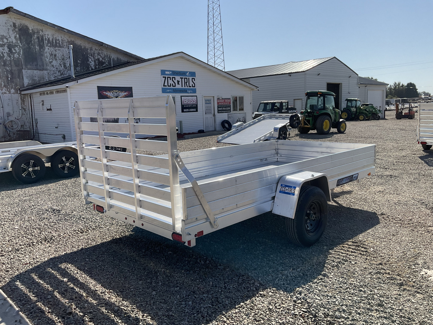 New 2026 Aluma 6812H-ESA-STG Utility Trailer