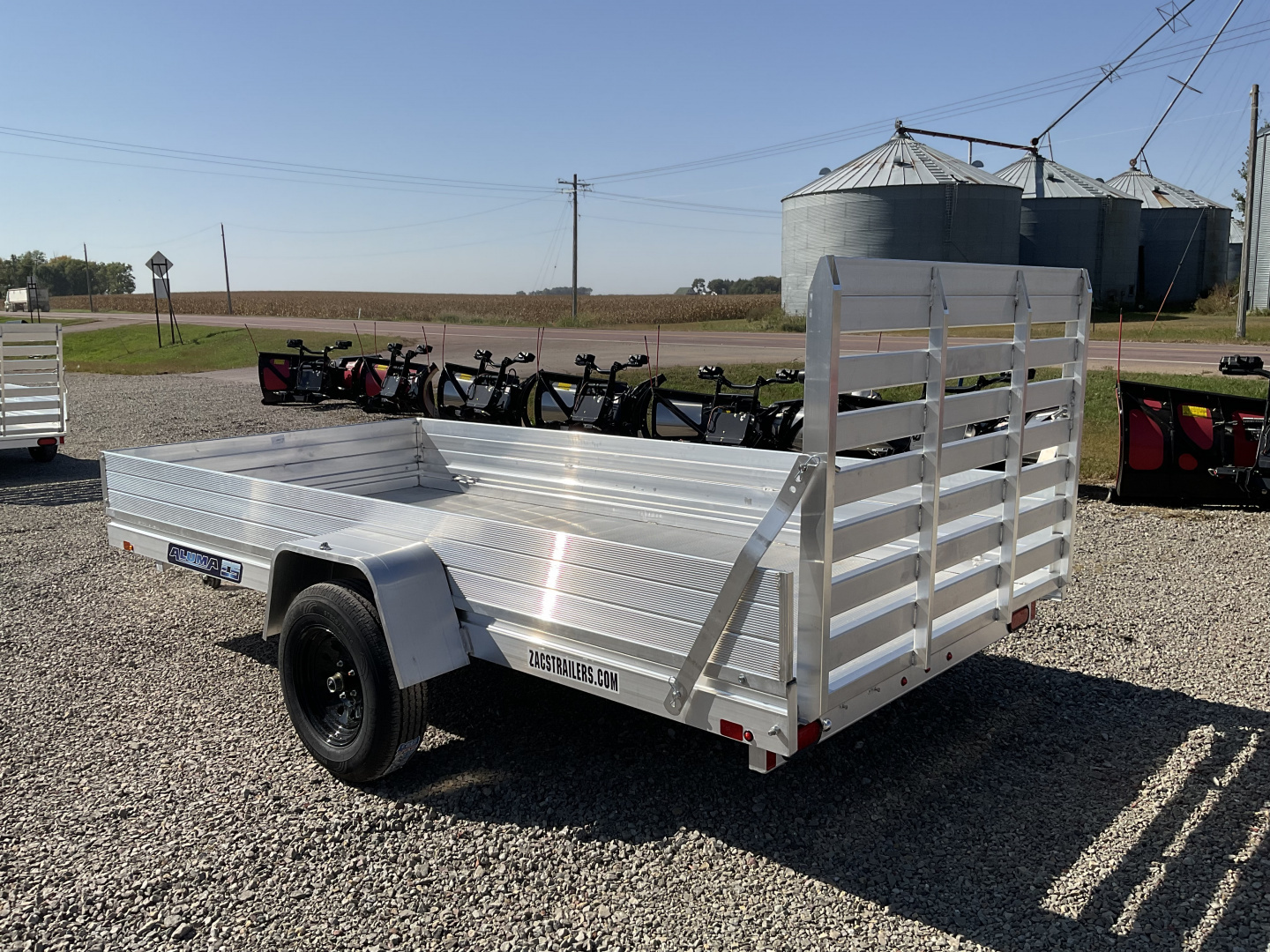 New 2026 Aluma 6812H-ESA-STG Utility Trailer