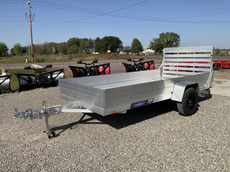 New 2026 Aluma 6812H-ESA-STG Utility Trailer