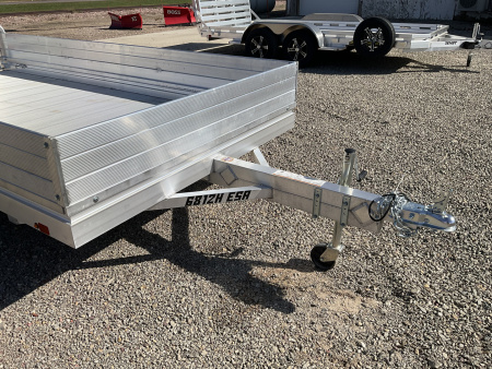 New 2026 Aluma 6812H-ESA-STG Utility Trailer