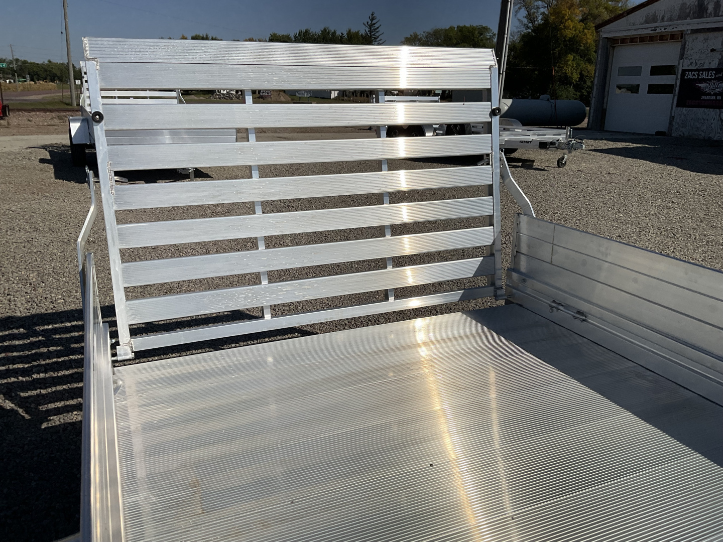 New 2026 Aluma 6812H-ESA-STG Utility Trailer