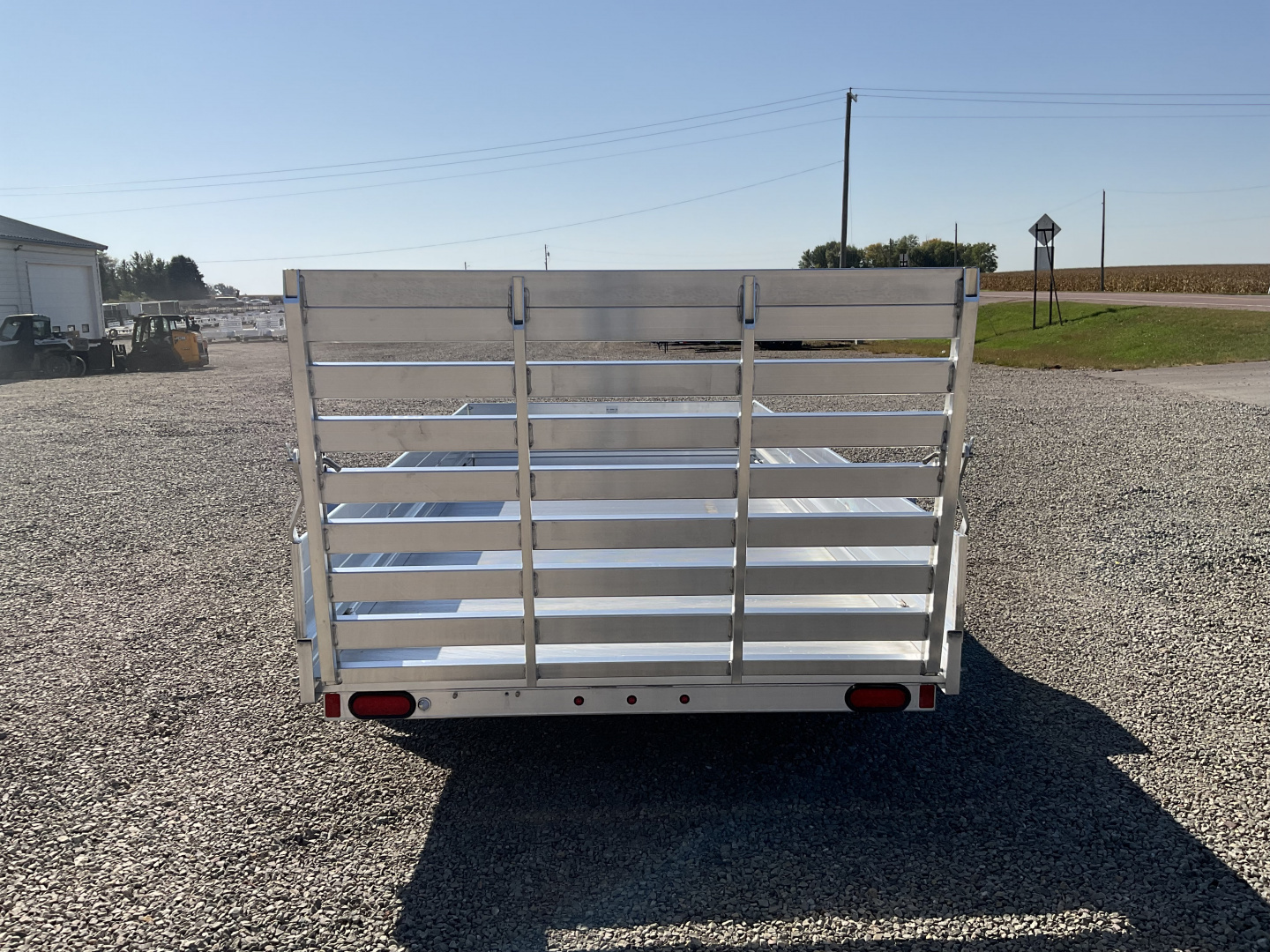 New 2026 Aluma 6812H-ESA-STG Utility Trailer