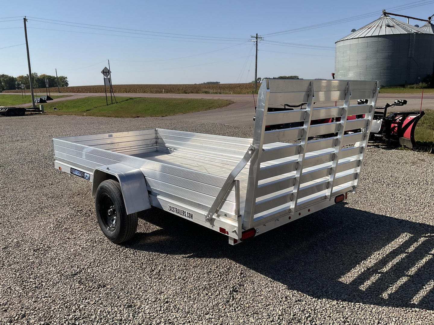 New 2026 Aluma 6812H-ESA-STG Utility Trailer