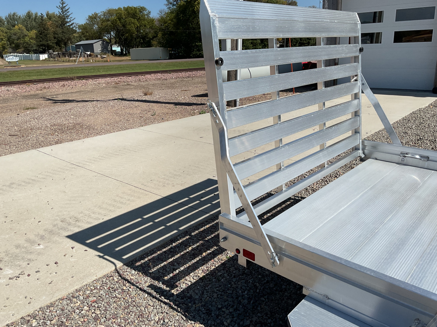 New 2026 Aluma 6810H-STG Utility Trailer
